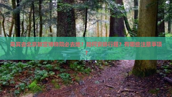 来宾去北京故宫博物院必去地