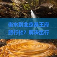 衡水到北京恭王府旅行社