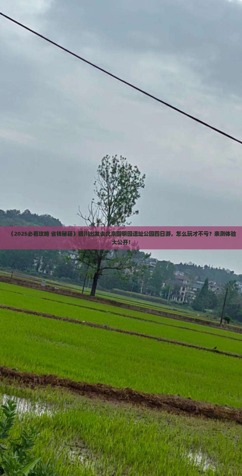 银川去北京圆明园遗址公园四日游