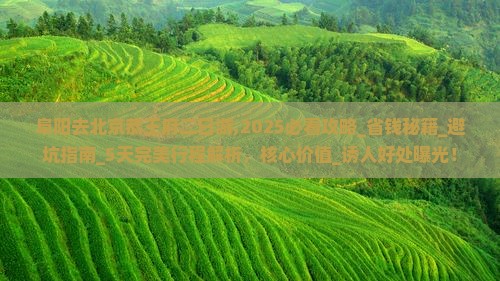 阜阳去北京恭王府二日游
