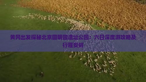 黄冈出发探秘北京圆明园遗址公园：六日深度游攻略及行程安排