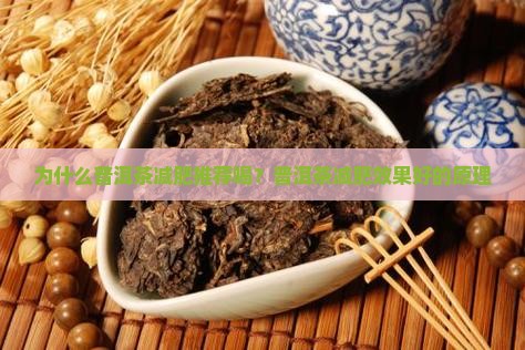 为什么普洱茶减肥推荐喝？普洱茶减肥效果好的原理