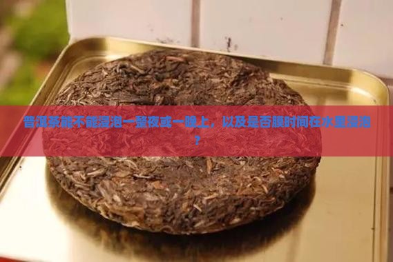 普洱茶能不能浸泡一整夜或一晚上，以及是否膜时间在水里浸泡？