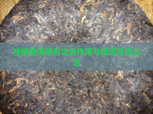 桔梗普洱茶的功效作用与禁忌及怎么泡