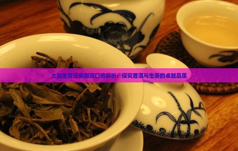 大益生普洱茶甜润口感解析：探究普洱与生茶的卓越品质