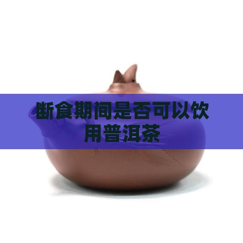 断食期间是否可以饮用普洱茶