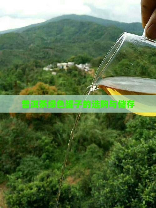 普洱茶绿色罐子的选购与储存