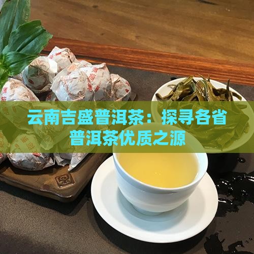 云南吉盛普洱茶：探寻各省普洱茶优质之源