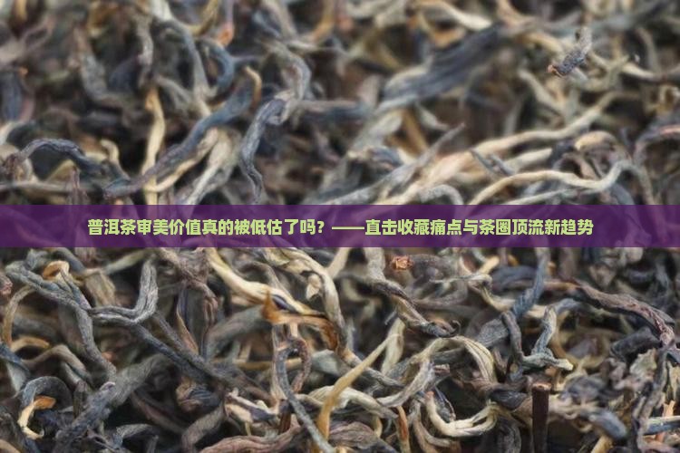 普洱茶审美价值