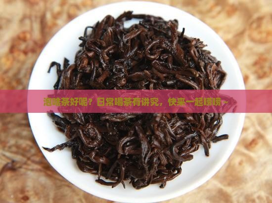 泡什么茶好平时