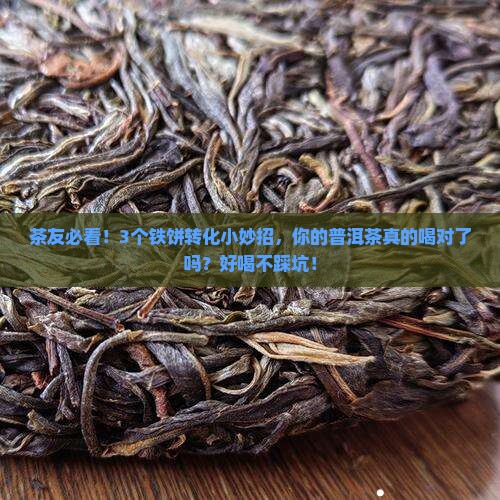 普洱茶铁饼转化