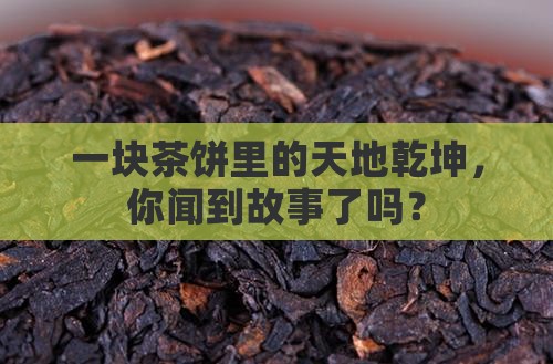 天人合一精制普洱茶饼