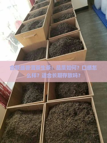 合联盛普洱茶生茶