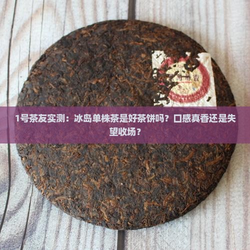 好茶饼冰岛单株茶