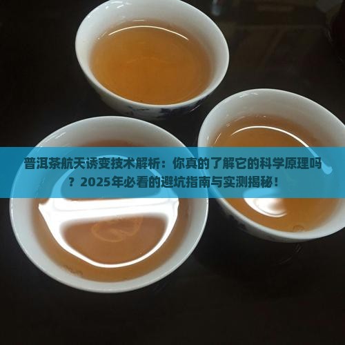 普洱茶航天诱变技术研究