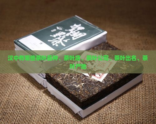 汉中有哪些茶叶