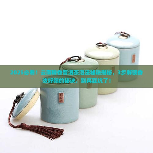云南糯香普洱茶怎么泡好喝