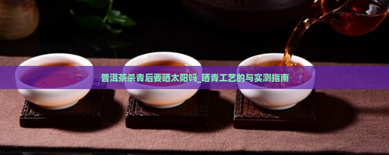 普洱茶杀青后要晒太阳吗