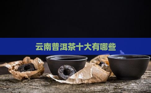 云南省十大普洱茶品牌有哪些