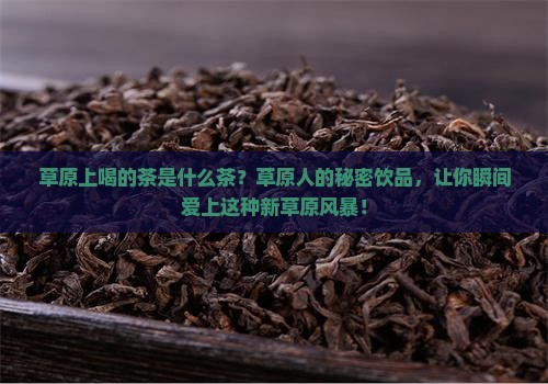 草原上喝的茶是什么茶