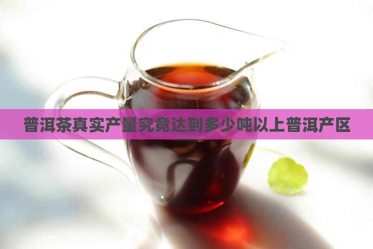 普洱茶真实产量究竟达到多少吨以上普洱产区