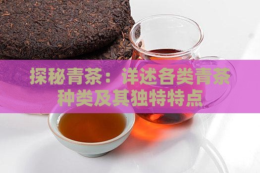 探秘青茶：详述各类青茶种类及其独特特点