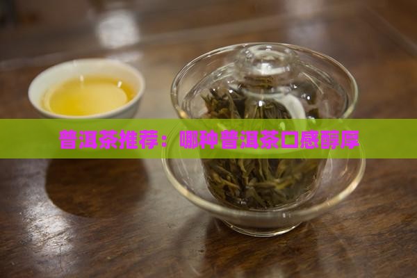 普洱茶推荐：哪种普洱茶口感醇厚