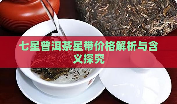 七星普洱茶星带价格解析与含义探究