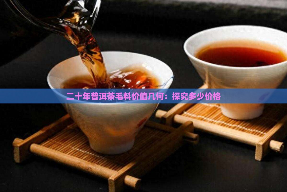 二十年普洱茶毛料价值几何：探究多少价格
