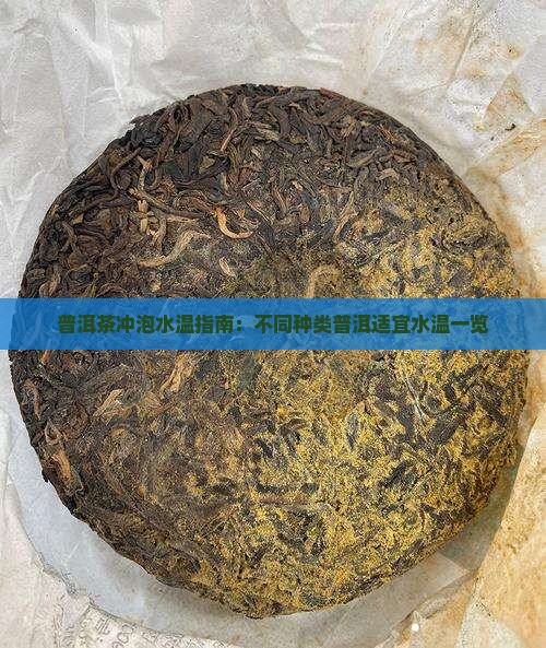 普洱茶冲泡水温指南：不同种类普洱适宜水温一览