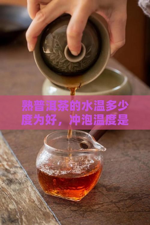 熟普洱茶的水温多少度为好，冲泡温度是多少