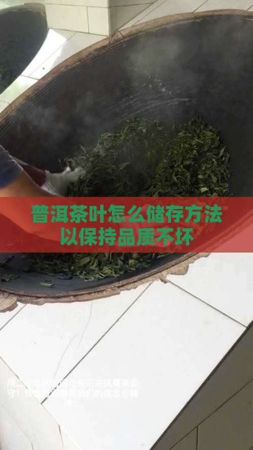 普洱茶叶怎么储存方法以保持品质不坏