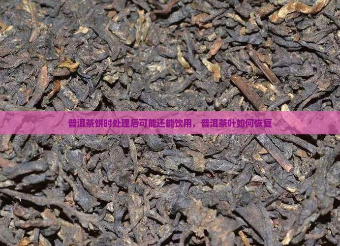 普洱茶饼时处理后可能还能饮用，普洱茶叶如何恢复