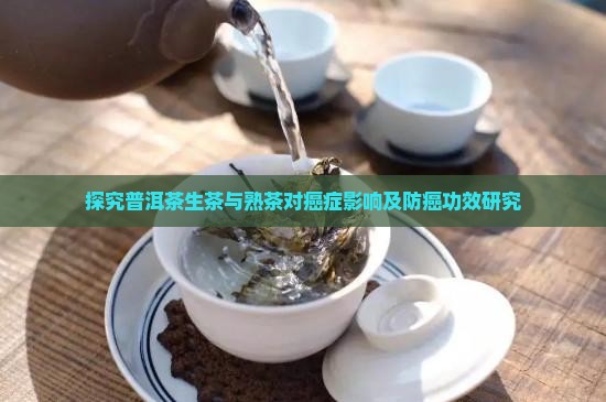 探究普洱茶生茶与熟茶对癌症影响及防癌功效研究