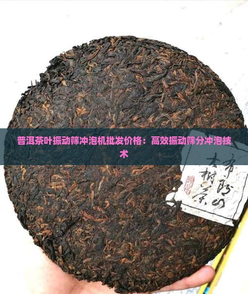 普洱茶叶振动筛冲泡机批发价格：高效振动筛分冲泡技术