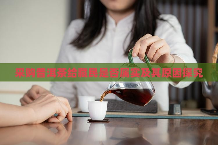 采购普洱茶给藏民是否属实及其原因探究