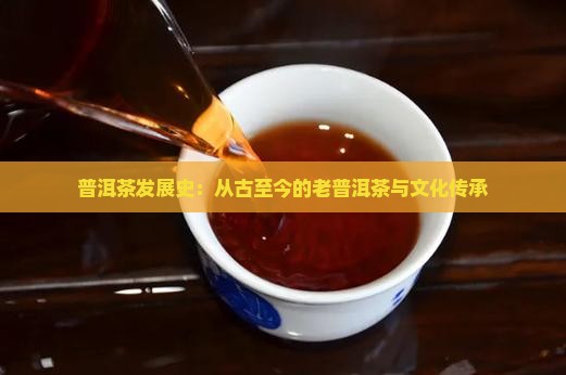 普洱茶发展史：从古至今的老普洱茶与文化传承