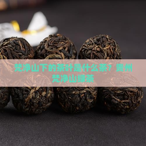 梵净山下的茶叶是什么茶？贵州梵净山绿茶