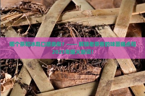 哪个茶和冰岛口感类似