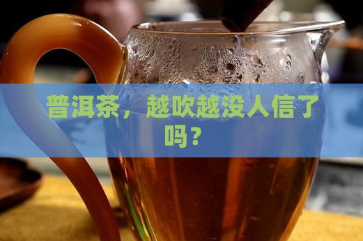 普洱茶越吹越失信用