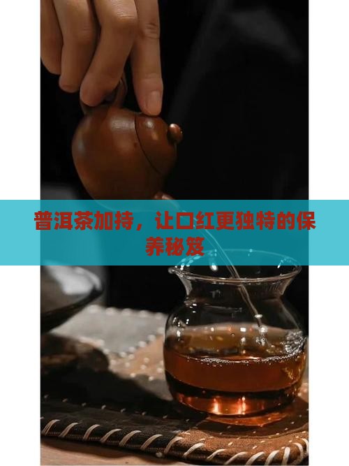普洱茶保养口红