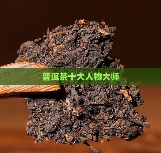 普洱茶十大制茶大师