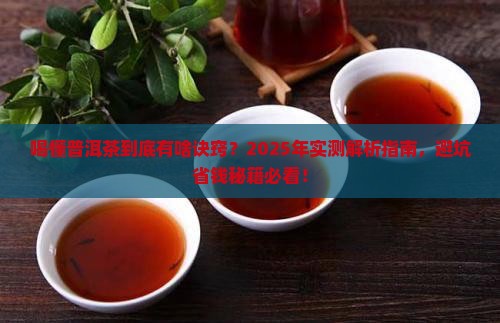 喝懂普洱茶的四个诀窍是什么