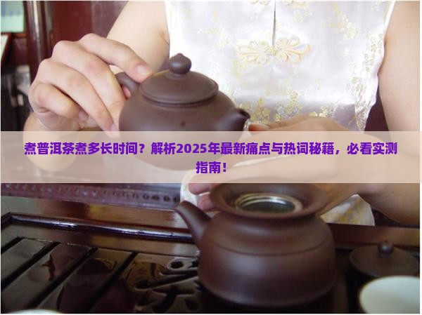 煮普洱茶煮多长时间