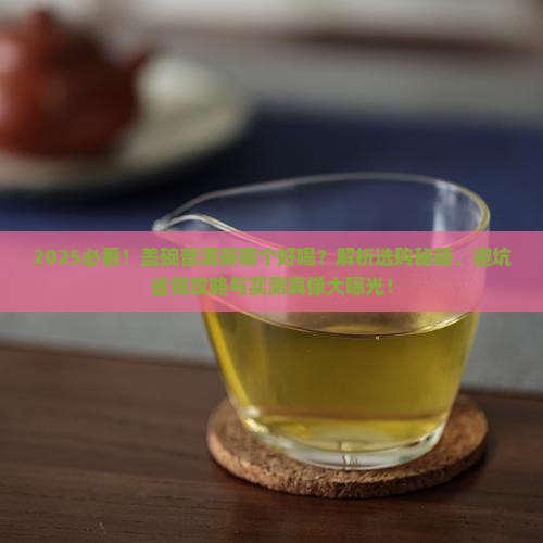 盖碗普洱茶哪个好喝