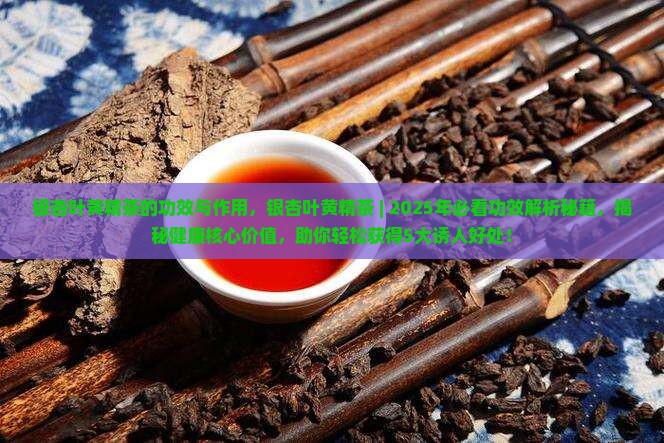 银杏叶黄精茶的功效与作用
