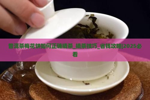 普洱茶梅花饼如何正确撬茶