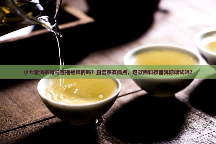 小七普洱茶新号首播是真的吗