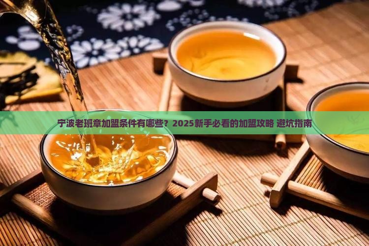 宁波老班章加盟条件有哪些