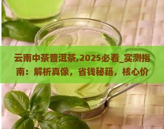 云南中茶普洱茶